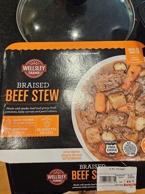 Braised BEEF Stew front packaging