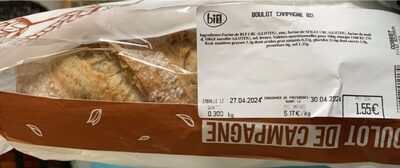 Boulot de campagne pain