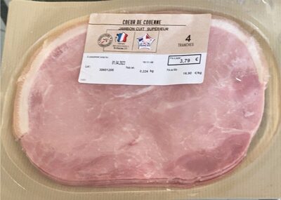 Jambon cuit superieur