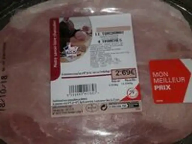 Jambon supérieur cuit au torchon
