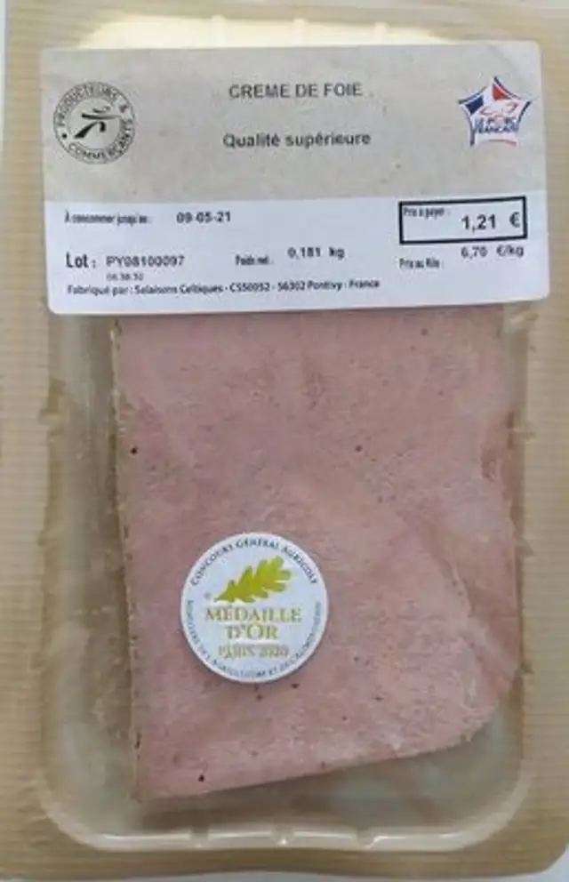 Crème de foie
