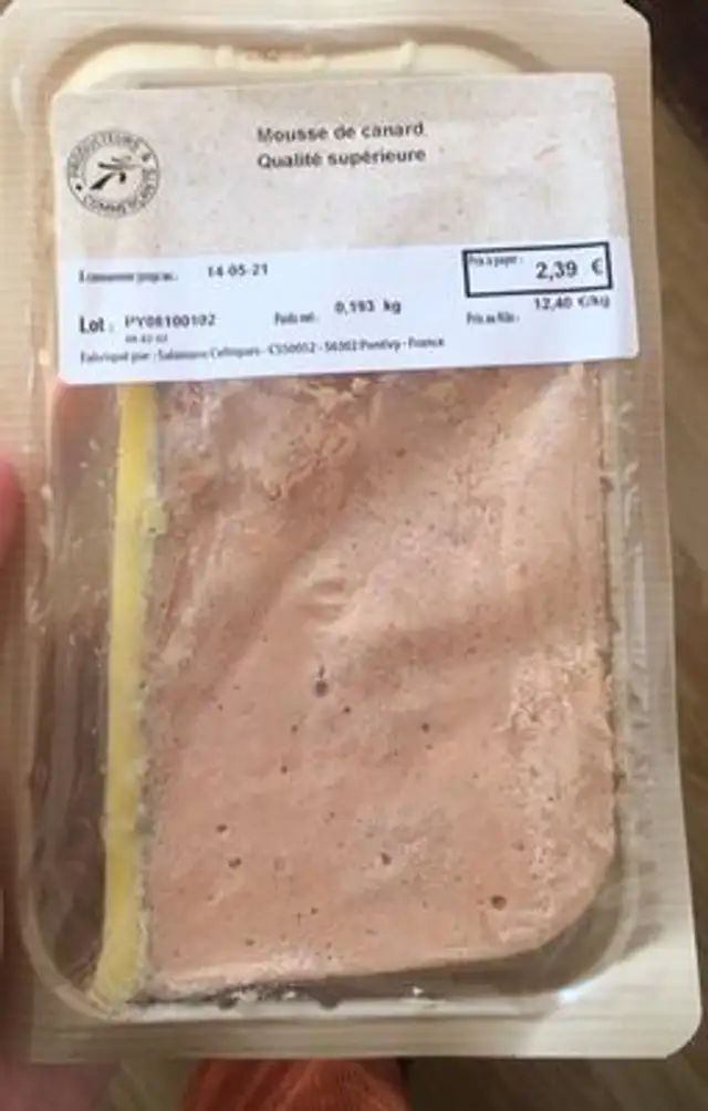 Mousse de canard qualité supérieure