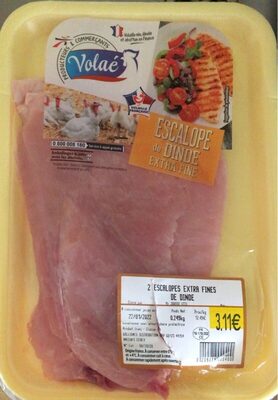 Escalope de dinde extra fine