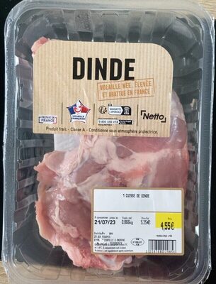 Cuisse de dinde front packaging