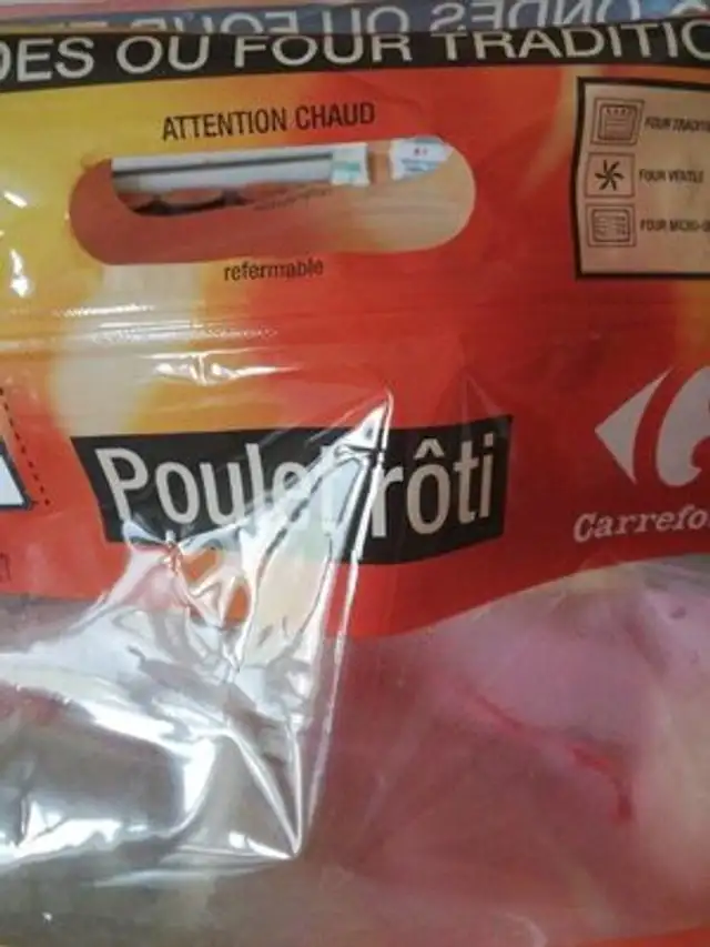 Poulet cuit