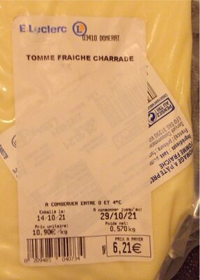 Tomme fraiche