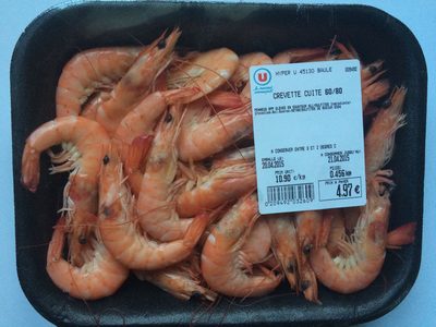 Crevettes cuites