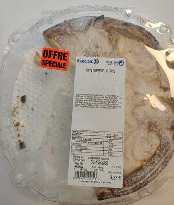 Tarte normande 6 parts front packaging