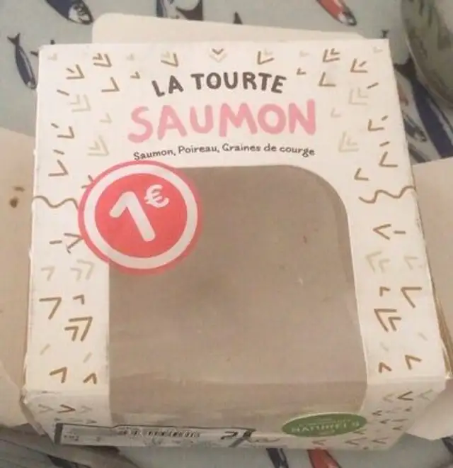 la tourte saumon
