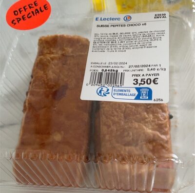 Suisse pepites choco