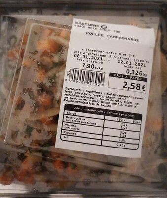 Poêlée campagnarde