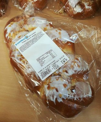 Tresse beurre amande