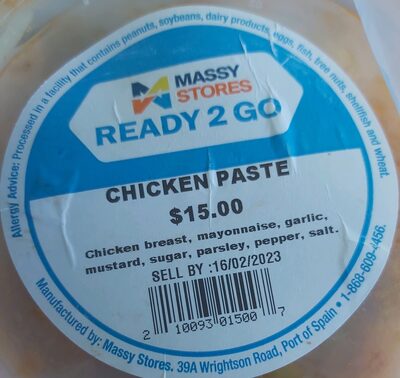 Chicken Paste front packaging