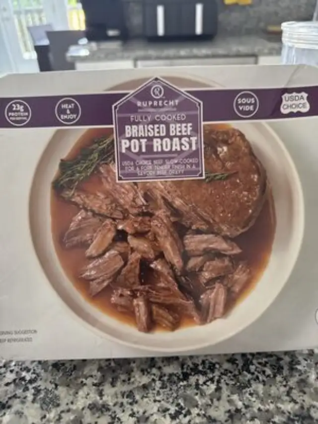 Braised Beef Pot Roast front packaging