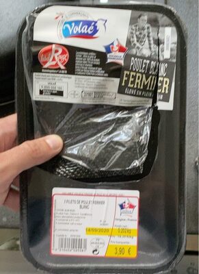 Filet de poulet fermier blanc