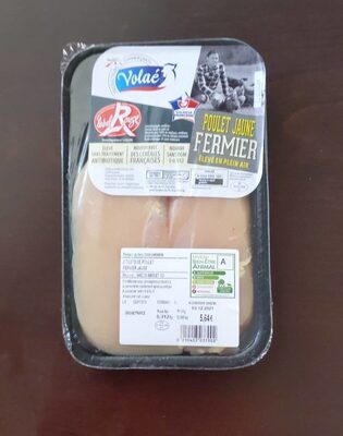 Poulet jaune fermier