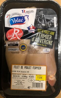 Filet de poulet fermier