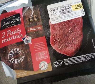 Pavés Marinés 2 poivres