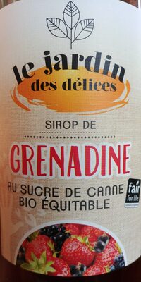 sirop de grenadine