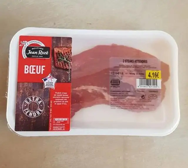 2 steaks attendris