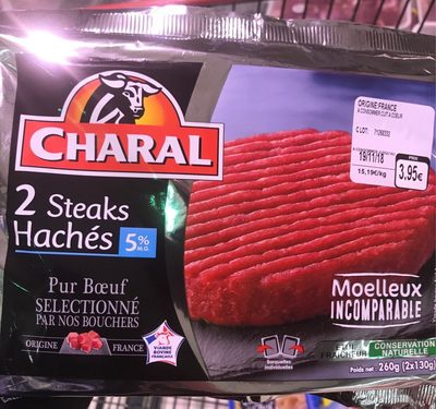 Steaks hachés 5%