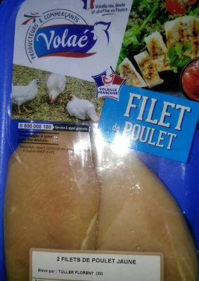 Filet de poulet jaune