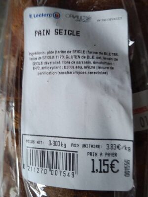 Pain de seigle