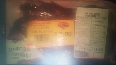 USDA Choice Beef Loin Sirloin Grilling Tips