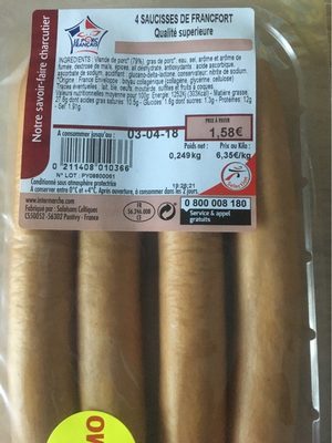 Saucisses de francfort