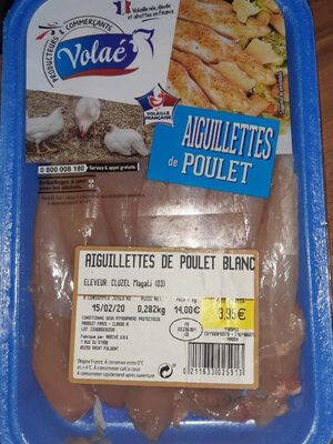 Aiguillettes de poulet