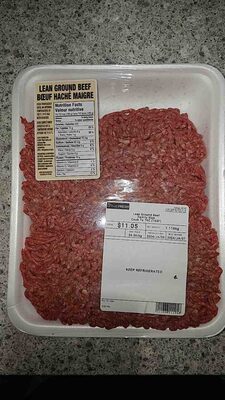 Lean Ground Beef front packaging