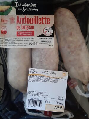 Andouillette de jargeau front packaging