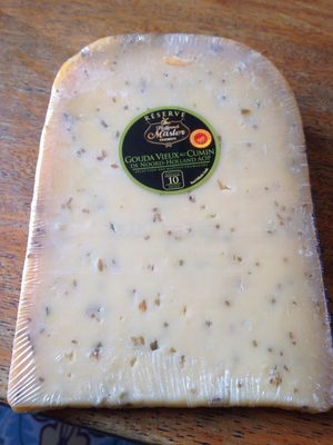 gouda vieux au cumin AOP front packaging