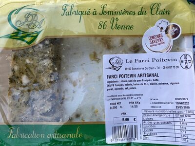 Farci Poitevin Artisanal