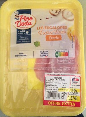 Escalopes extra fines dinde