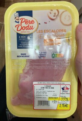 Escalope dinde