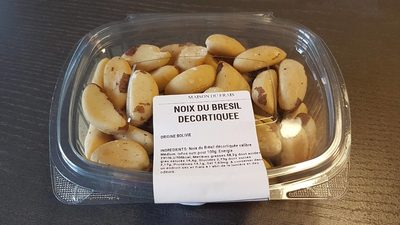 Noix du Brésil front packaging