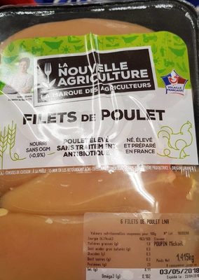 Filets de poulet