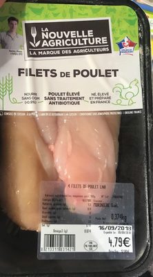 Filets de poulet