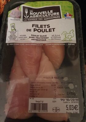 Filets de poulet