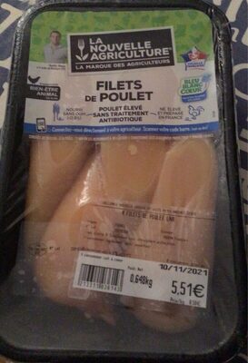 Filets de poulet