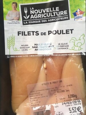 Filets de poulet