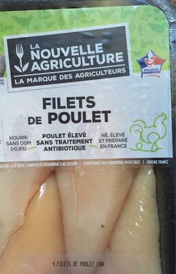 Filet de poulet front packaging