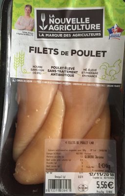 Filets de poulet