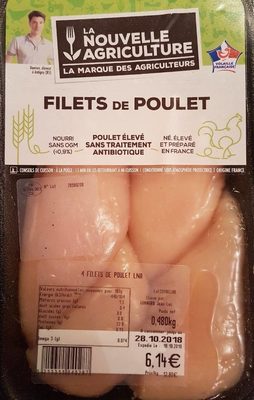 Filets de poulet