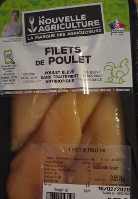 Filets de poulet