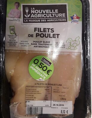 Filets de poulet