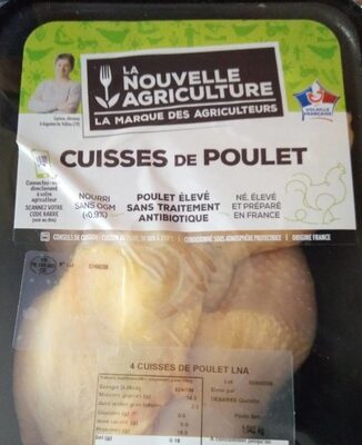 Cuisse de poulet front packaging
