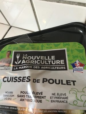 Cuisses de poulet front packaging
