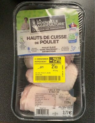 Haut de cuisses de poulet